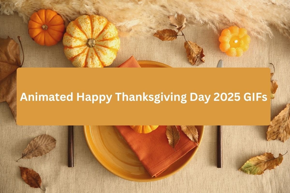 Animated Happy Thanksgiving Day 2025 GIFs