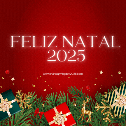 Feliz Natal 2025 Imagens GIF Animadas