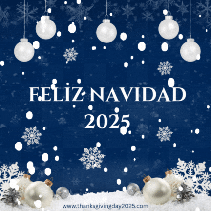 Feliz Navidad 2025 Imágenes GIF Animadas