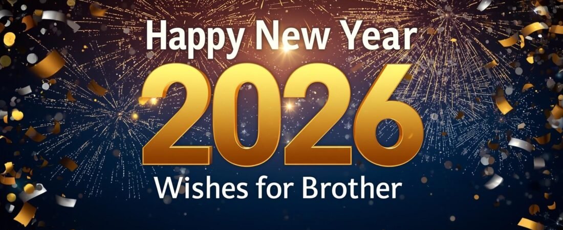 Happy New Year 2026 Wishes for Brother: Heartfelt Messages and Greetings