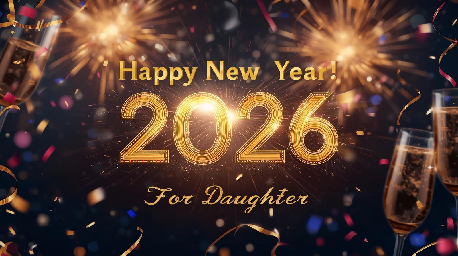 Meaningful Happy New Year 2026 Wishes for Your Beloved Daughter
