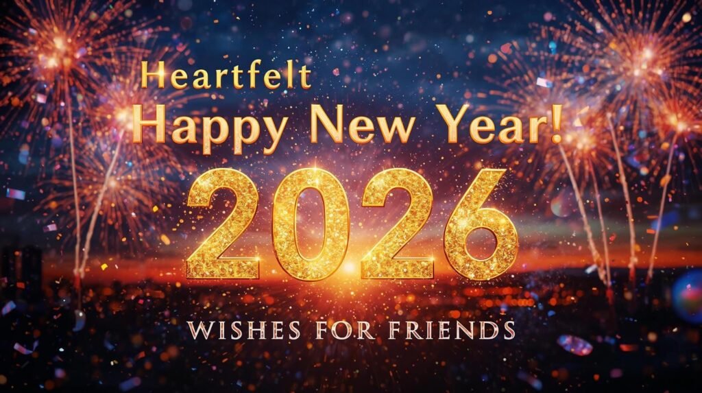 Happy New Year 2026 Wishes for Friends