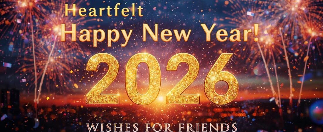 Heartfelt Happy New Year 2026 Wishes for Friends