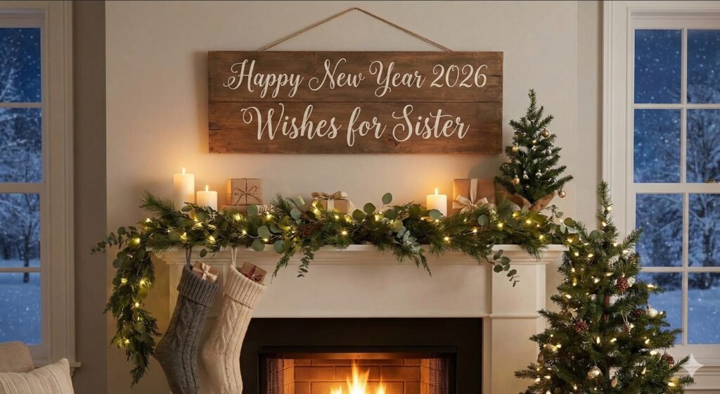Happy New Year 2026 Wishes for Sister