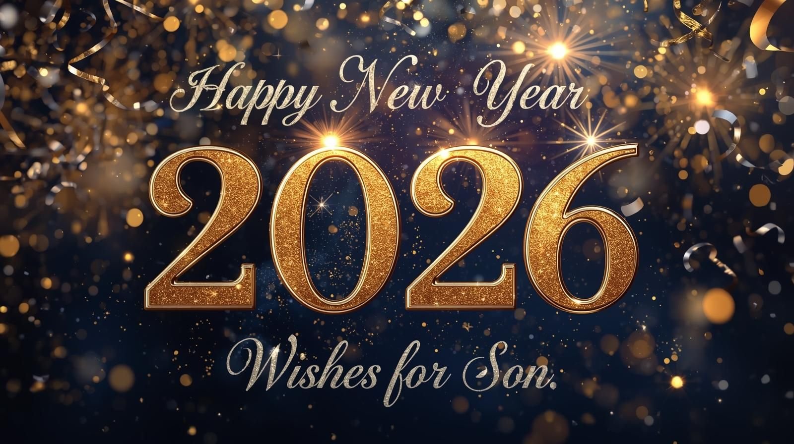 Happy New Year 2026 Wishes for Son: Heartfelt Messages for a Bright Future
