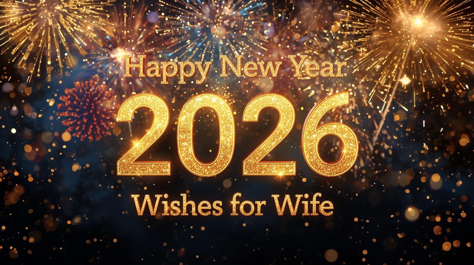 Unique Happy New Year 2026 Wishes for Wife