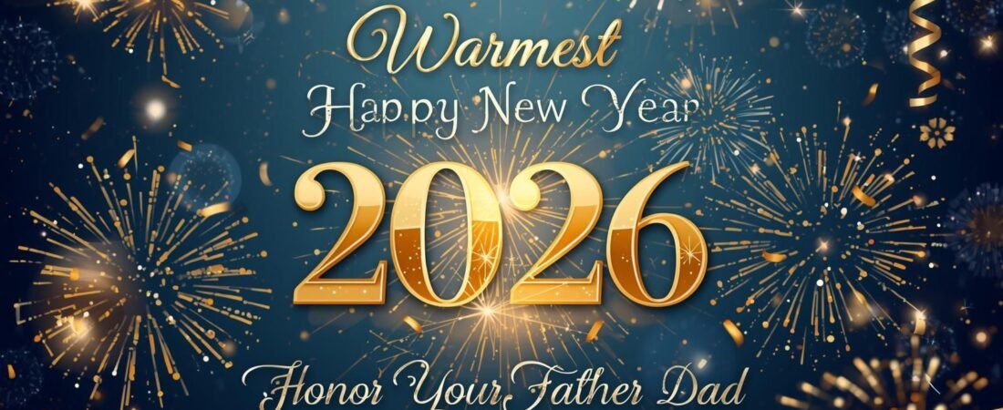 Warmest Happy New Year 2026 Wishes to Honor Your Father (DAD)