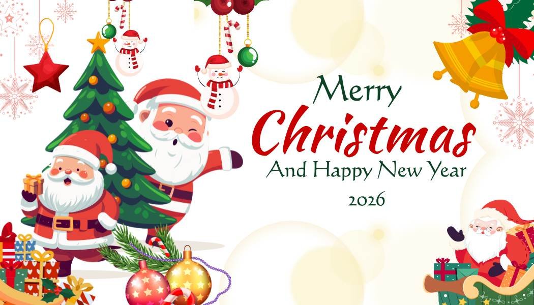 Merry Christmas 2025 and Happy New Year 2026 Images, Wishes, Quotes, Messages and WhatsApp Status