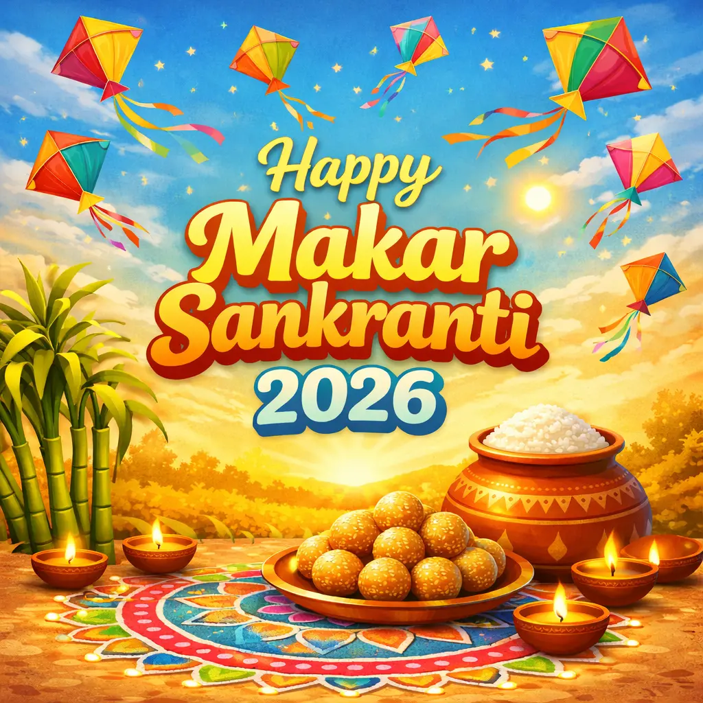 Happy Makar Sankranti 2026 Images, Wishes, Quotes, Messages and Whatsapp Status